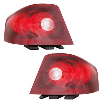 Replace® - Black LED Tail Lights