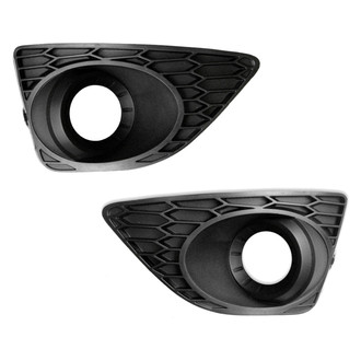 Replace® - Front Driver and Passenger Side Fog Light Bezel Set (Standard Line)