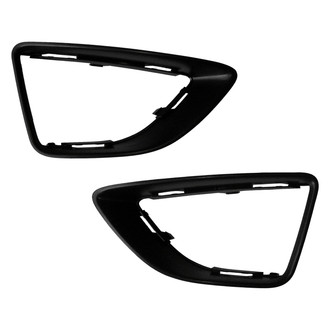 Replace® - Front Driver and Passenger Side Fog Light Trim Set (Standard Line)