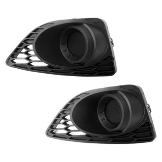 Replace® - Front Driver and Passenger Side Fog Light Cover Set (Standard Line)