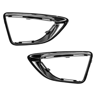 Replace® - Front Outer Driver and Passenger Side Fog Light Trim Set (Standard Line)