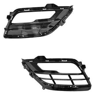 Replace® - Front Driver and Passenger Side Fog Light Bezel Set (Standard Line)