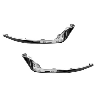 Replace® - Front Driver and Passenger Side Bumper Cover Molding Set (Standard Line)
