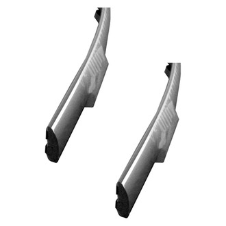 Replace® - Front Outer Driver and Passenger Side Bumper Impact Strip Set (Standard Line)