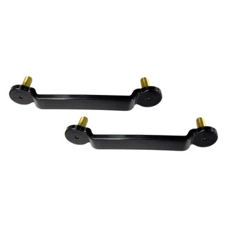Replace® - Front Driver and Passenger Side Bumper Support Bracket Set (CAPA Certified)