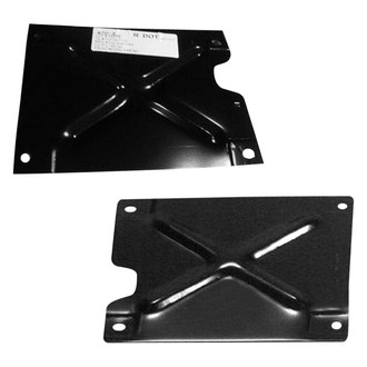 Replace® - Front Driver and Passenger Side Bumper Reinforcement Bracket Set (Diamond Standard Line)