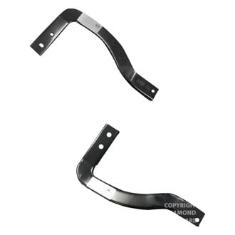 Replace® - Front Outer Driver and Passenger Side Bumper Mounting Brace Set (Diamond Standard Line)