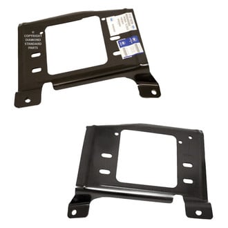 Replace® - Front Inner Driver and Passenger Side Bumper Bar Bracket Set (Diamond Standard Line)