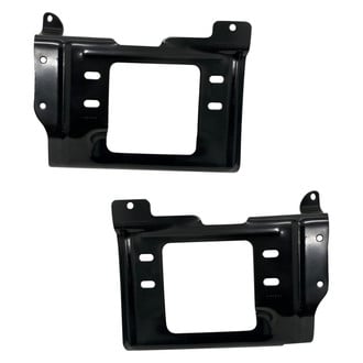 Replace® - Front Driver and Passenger Side Bumper Mounting Plate Set (CAPA Certified)