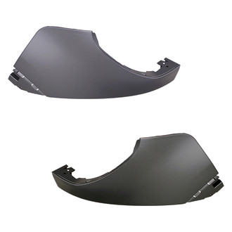 Replace® - Rear Driver and Passenger Side Bumper Cover Set (CAPA Certified)