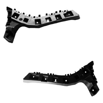 Replace® - Rear Upper Driver and Passenger Side Bumper Cover Support Bracket Set (CAPA Certified)