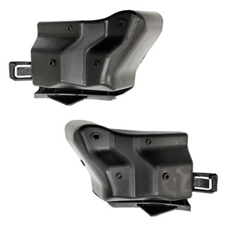 Replace® - Rear Inner Driver and Passenger Side Bumper Cover Bracket Set (Standard Line)