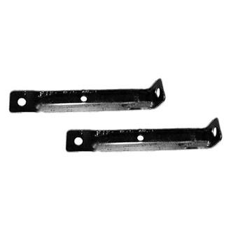 Replace® - Rear Outer Driver and Passenger Side Bumper End Support Bracket Set (CAPA Certified)