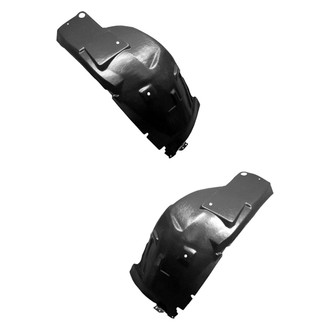 Replace® - Front Driver and Passenger Side Fender Liner Front Section Set (Standard Line)