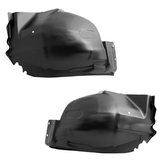 Replace® - Front Rearward Driver and Passenger Side Fender Liner Rear Section Set (CAPA Certified)