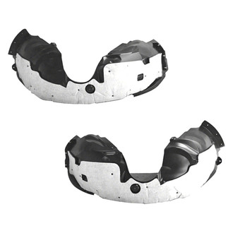 Replace® - Front Driver and Passenger Side Fender Liner Set (CAPA Certified)