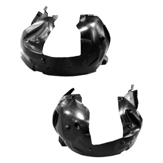 Replace® - Front Driver and Passenger Side Fender Liner Set (CAPA Certified)