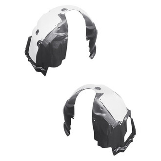 Replace® - Front Driver and Passenger Side Fender Liner Set (Standard Line)