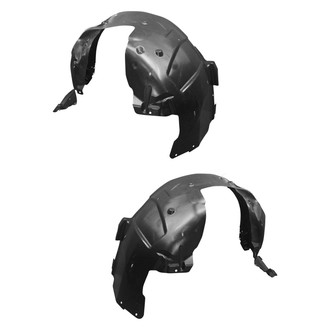 Replace® - Front Driver and Passenger Side Fender Liner Set (CAPA Certified)