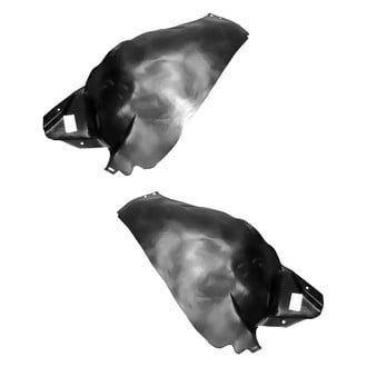 Replace® - Front Rearward Driver and Passenger Side Fender Liner Rear Section Set (Standard Line)