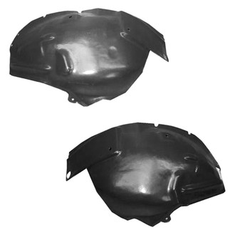 Replace® - Front Rearward Driver and Passenger Side Fender Liner Front Section Set (Standard Line)