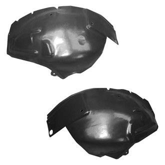 Replace® - Front Driver and Passenger Side Fender Liner Front Section Set (Standard Line)