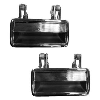 Replace® - Front Driver and Passenger Side Exterior Door Handle Set (Standard Line)