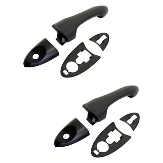 Replace® - Front or Rear Driver and Passenger Side Exterior Door Handle Set (Standard Line)