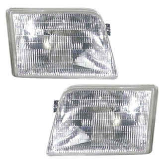 Replace® - Driver and Passenger Side Replacement Headlight Set (Value Line)
