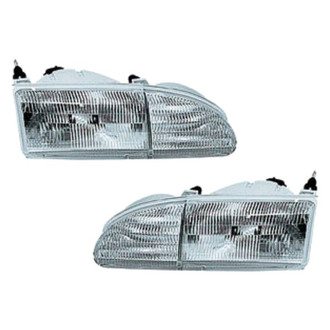 Replace® - Driver and Passenger Side Replacement Headlight Set (Value Line)