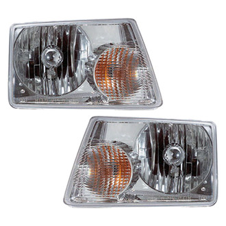 Replace® - Driver and Passenger Side Replacement Headlight Set (CAPA Certified)
