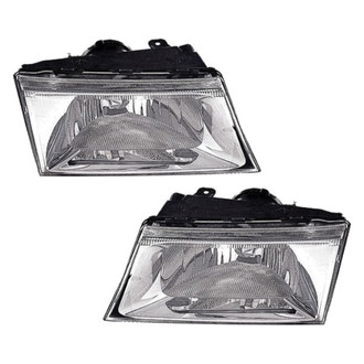 Replace® - Driver and Passenger Side Replacement Headlight Set (CAPA Certified)