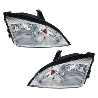 Replace® - Driver and Passenger Side Replacement Headlight Set (CAPA Certified)