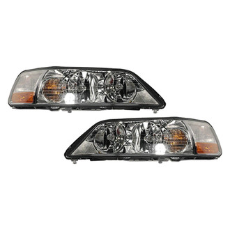 Replace® - Driver and Passenger Side Replacement Headlight Set (Standard Line)