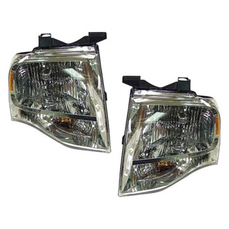 Replace® - Driver and Passenger Side Replacement Headlight Set (CAPA Certified)