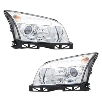 Replace® - Driver and Passenger Side Replacement Headlight Set (CAPA Certified)