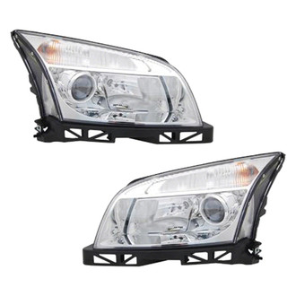 Replace® - Driver and Passenger Side Replacement Headlight Set (Value Line)
