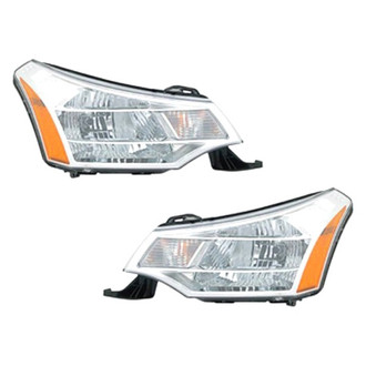 Replace® - Driver and Passenger Side Replacement Headlight Set (CAPA Certified)