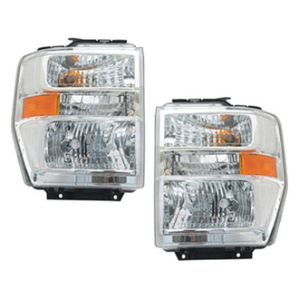 Replace® - Driver and Passenger Side Replacement Headlight Set (CAPA Certified)