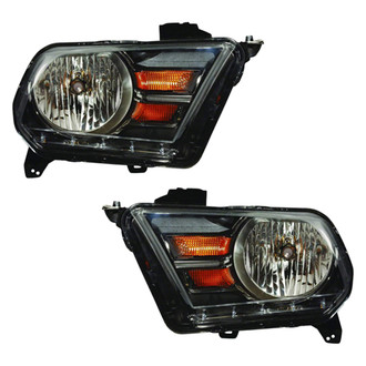 Replace® - Driver and Passenger Side Replacement Headlight Set (CAPA Certified)