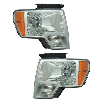 Replace® - Remanufactured OE Driver and Passenger Side Replacement Headlight Set