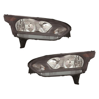 Replace® - Driver and Passenger Side Replacement Headlight Set (CAPA Certified)