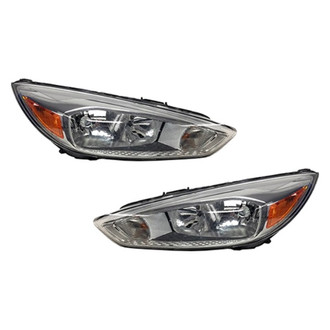 Replace® - Driver and Passenger Side Replacement Headlight Set (CAPA Certified)
