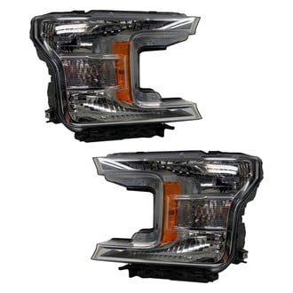 Replace® - Driver and Passenger Side Replacement Headlight Set (CAPA Certified)