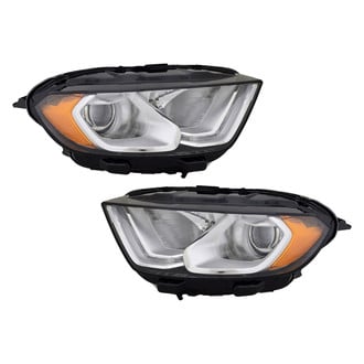 Replace® - Driver and Passenger Side Replacement Headlight Set (CAPA Certified)