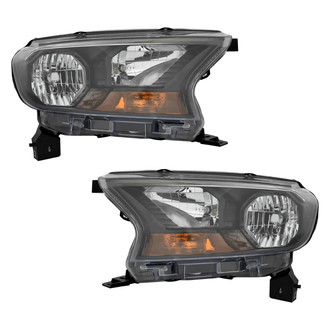 Replace® - Driver and Passenger Side Replacement Headlight Set (CAPA Certified)