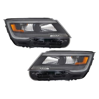 Replace® - Driver and Passenger Side Replacement Headlight Set (CAPA Certified)