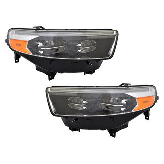 Replace® - Driver and Passenger Side Replacement Headlight Set (Standard Line)