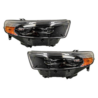 Replace® - Driver and Passenger Side Replacement Headlight Set (Standard Line)
