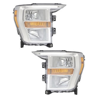 Replace® - Driver and Passenger Side Replacement Headlight Set (CAPA Certified)